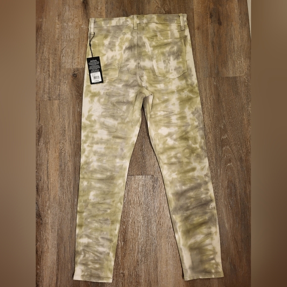 Hudson Barbara High Waisted Super Skinny Ankle Sage Fatigue Size 31 - Picture 12 of 16